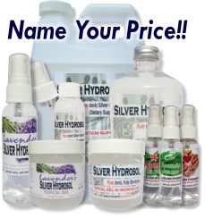 Free Colloidal Silver Hydrosol
